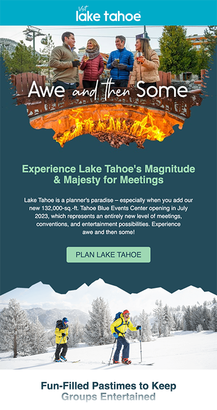 Visit Lake Tahoe Email