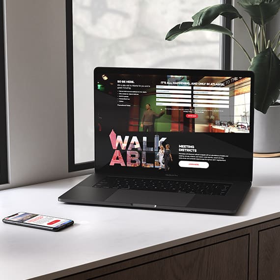 Atlanta Landing Page and Email Example
