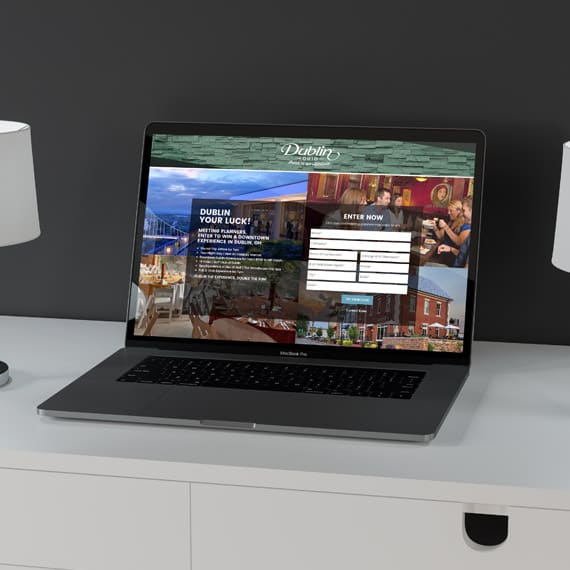 Dublin, Ohio Promotional Landing Page