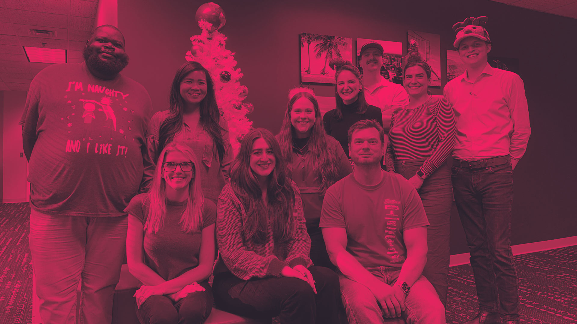 digital edge team christmas photo